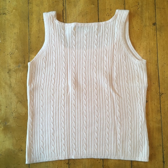 Valerie Stevens Cashmere Sweater Tank - Picture 2 of 6